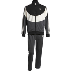 Adidas Colorblock Track Suit - Grey Six