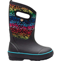 Textile Rain Boots Children's Shoes Bogs Kid's Insulated Rainboots - Black Multi