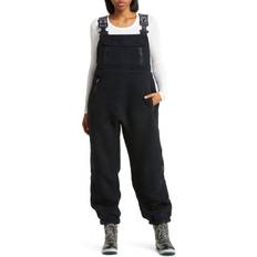 Oui - Salopette thermique Combinaisons Free People Hit the Slopes High Pile Fleece Snow Pants - Black