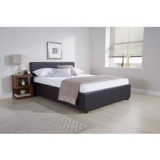 Single Beds - Wood Bed Frames GFW Side Lift Ottoman 106x202cm