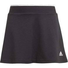 Adidas L Jupes Adidas Girl's Club Skirt - Black/White (GK8170)