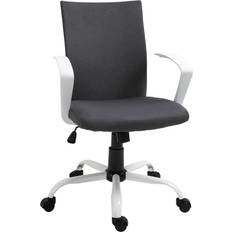 Grey Office Chairs Vinsetto Swivel Office Chair 99cm