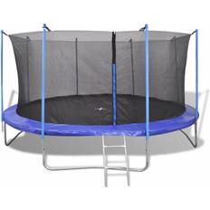 Trampoliner vidaXL vidaXL Trampolinesett 5 deler 4,57 m