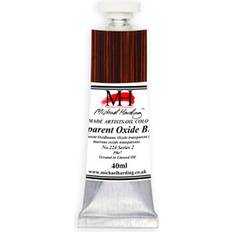 Michael Harding Oil Paint 40ml Transparent Oxide Brown