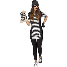 Vestidos de fiesta Fun World Burglar Babe Women's Costume