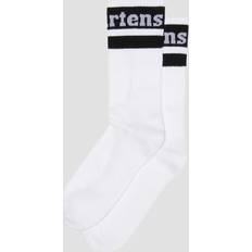 Men - Organic Fabric Socks Dr. Martens Athletic Logo Socks - Black/White