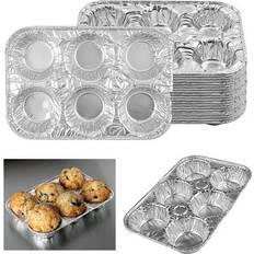 Muffin Cases aluminum foil 100/pk Muffin Case