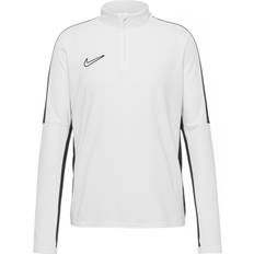 Soccer Tops Nike Academy Men's Dri-FIT 1/2-Zip Football Top - White/Black