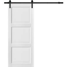 Sarto Sturdy Barn Frosted Interior Door Clear Glass S 0502-Y R (x)