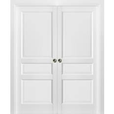 Sarto Sliding French Double Pocket Lucia Interior Door Clear Glass S 0502-Y R (x)