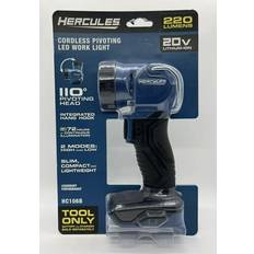 Flashlights Hercules 20v cordless 220 work