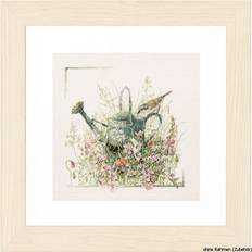 Lanarte Watering Can Counted Cross Stitch Kit