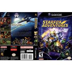 GameCube Games Nintendo starfox adventures replacement game cube box art case insert cover only