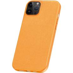 Baseus iPhone 15 Pro Cover Fauxther Series Orange