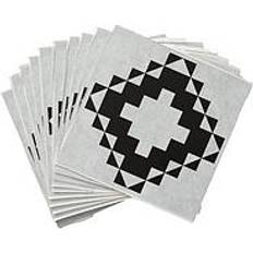 Victorian Tiles Self Adhesive Vinyl Floor Tiles Pack of 11
