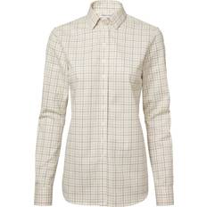 Chevalier Chorley Shooting Fit Shirt Women - Rifle Green/Tattersall