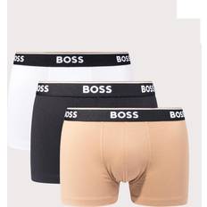 HUGO BOSS Beige Men's Underwear HUGO BOSS Men's Pack of Stretch-Cotton Trunks 975 Open Miscellaneous