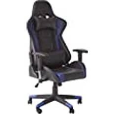 X-Rocker Adjustable Backrest Gaming Chairs X-Rocker X Rocker Bravo Office Gaming Chair - Blue