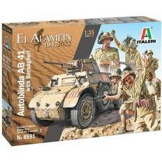 Modeller & byggesett Italeri 1:35 AB 41 with Bersaglieri Infantry