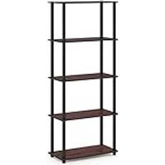 Furinno Shelves Furinno Turn-N-Tube 5-Tier Multipurpose Shelving System