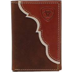 Ariat Two Toned Overlay Trifold Wallet, Trifold Wallet