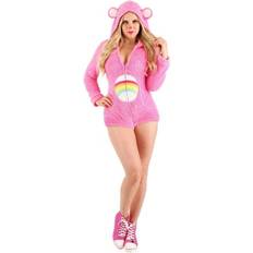 Animaux Tenues de soirée Fun Costumes Cheer Bear Care Bears Women's Romper Costume Care Bears