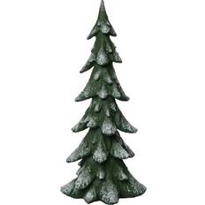 Resin Christmas Trees Transpac Resin Artificial 10.6" 23.2" Christmas Tree