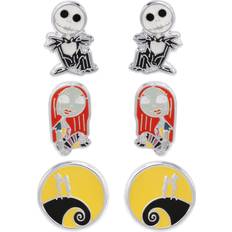 Disney Jewelry Sets Disney Nightmare Before Christmas Silver Plated Stud Earring Set