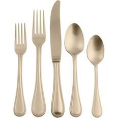 Beige Cutlery Mepra 20 Pcs ICE CHAMPAGNE Cutlery Set