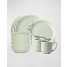 Juliska 16-Piece Bilbao Sage Dinner Set