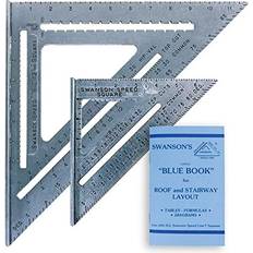 Angle Measurers Swanson Rafter Square 7 in 12 in 2 Piece Set 220RG Angle Measurer