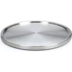 Silbrig Kuchenplatten RSVP International RSVP Lazy Susan Single Tier Cake Stand