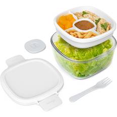 Bentgo Glass Leak-Proof Salad Food Container