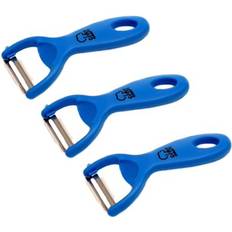 Blue Peelers Chef Craft Blue Y-Shaped Vegetable Sharp Peeler