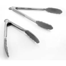 Gray Cooking Tongs Excelsteel 9"" & 12"" Cool Cooking Tong