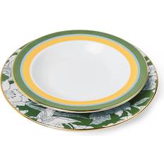 Multikleur Soepborden La DoubleJ Plates Set One Size