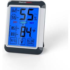 Thermometers & Weather Stations ThermoPro TP55W Digital Hygrometer Humidity Jumbo Backlight