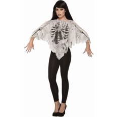 Forum Novelties Tattered Skeleton Poncho Costume One-Size