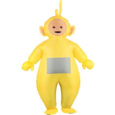 Fun Costumes Inflatable Laa-Laa Adult Teletubbies Fancy Dress Costume Pink/Orange/Gray