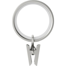 Umbra Gardiner & Tilbehør Umbra Cappa Clip Gardinrings Set of 7 Krom