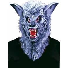 Masks Fun World Grey mask with teeth mask halloween