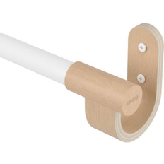 Umbra Gardiner & Tilbehør Umbra Bellwood Extendable Curtain Pole Kit 25mm L107-305cm