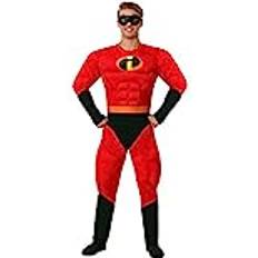 Fancy Dresses Disguise Mr Incredible Deluxe Muscle Adult Costume X-Large