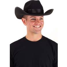 Vestidos de fiesta Fun Costumes Black Cowboy Hat Black