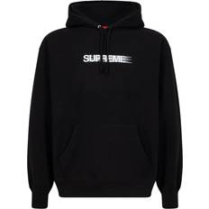 Supreme Men Sweaters Supreme Motion Logo Hooded Sweatshirt 'Black'