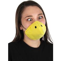 Masques Fun Costumes Chicken Face Mask Accessory Yellow