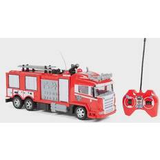 World Tech Toys Remote Control Fire Rescue Truck, Multicolor