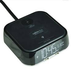 Alarm Clocks Brandstand cubieduo user friendly & convenient charging alarm clock qi