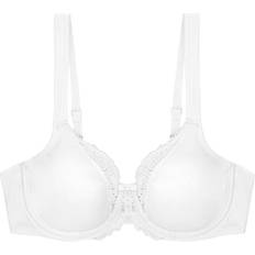 Triumph Modern Lace Cotton Bra - White