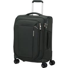 Double Wheel Cabin Bags Samsonite Forest Green Respark Spinner Soft Case